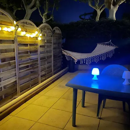 Lejlighed T1 Familial Avec Terrasse, Piscine, A 6 Min A Pied Et Aqualand A 2 Min